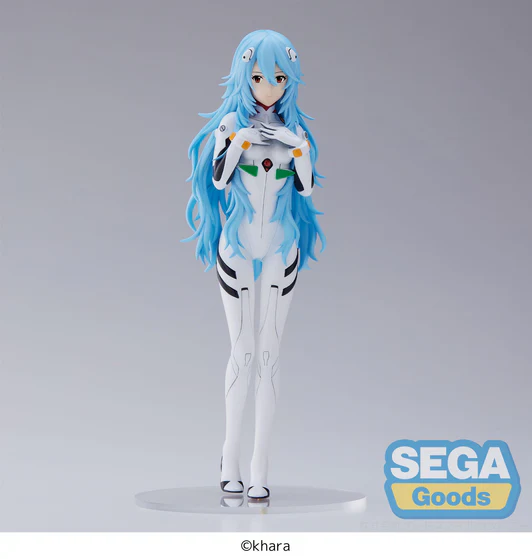 "Rebuild of Evangelion" SPM Figure Ayanami Rei Long Hair Ver.